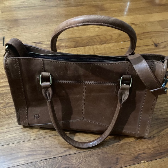 Eva leather satchel by Born - Picture 3 of 9